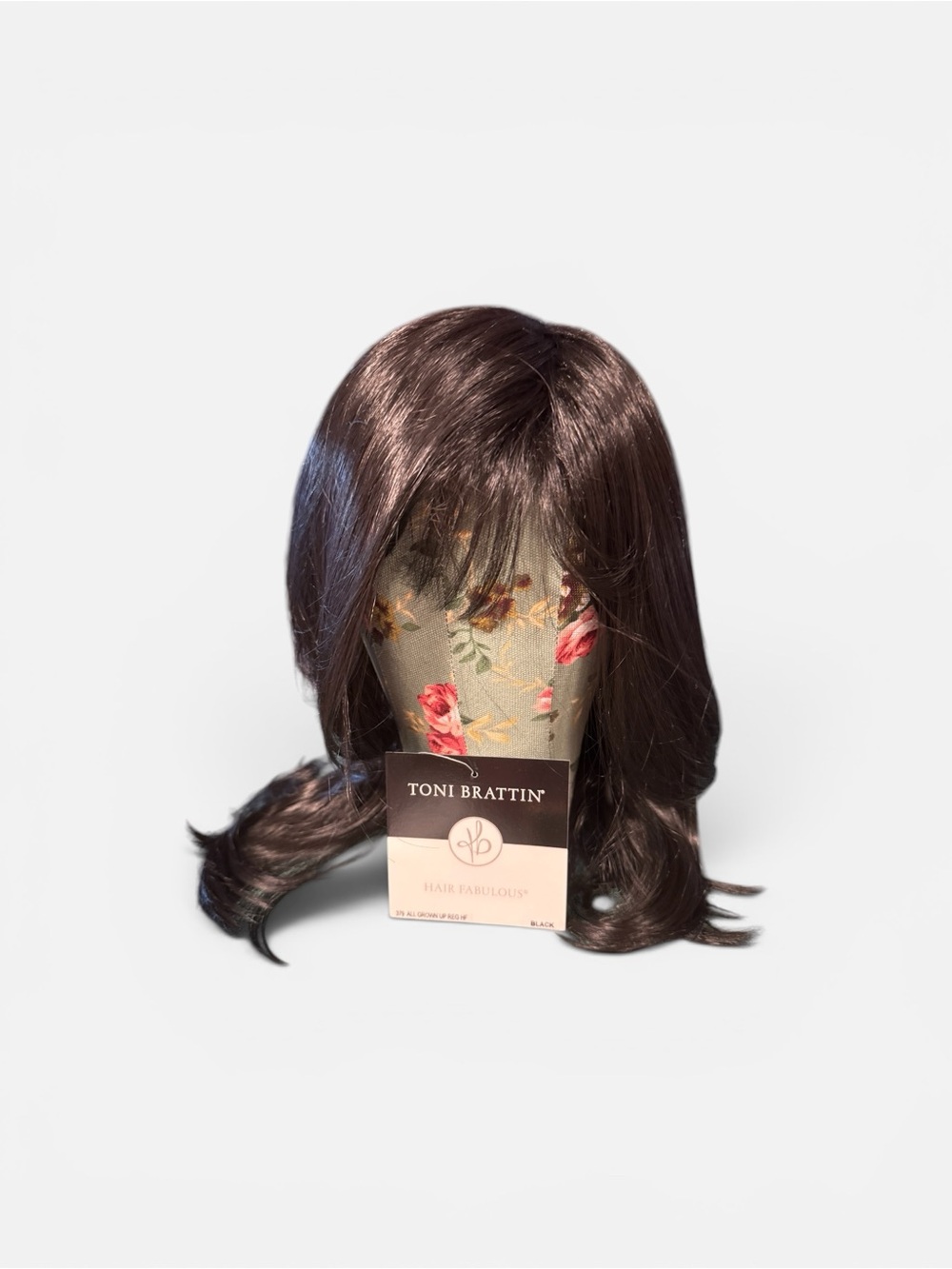 Toni Brattin All Grown Up Wig Black, Regular NWT